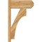 Ekena Millwork Westlake Rough Sawn Craftsman Outlooker, Western Red Cedar, 8"W x 20"D x 32"H OUT08X20X32WTL04RWR - alternate 4
